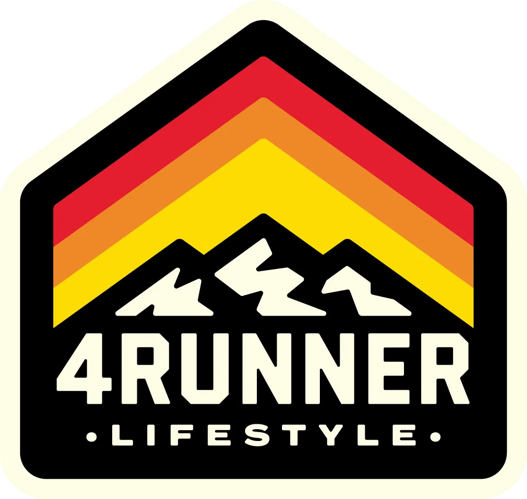4Runner Lifestyle Heritage Mountain Sticker